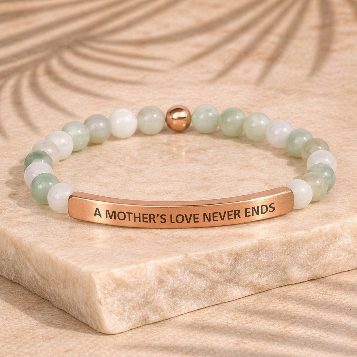 Meaningful engraved bracelet for moms