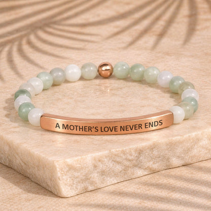 Meaningful engraved bracelet for moms