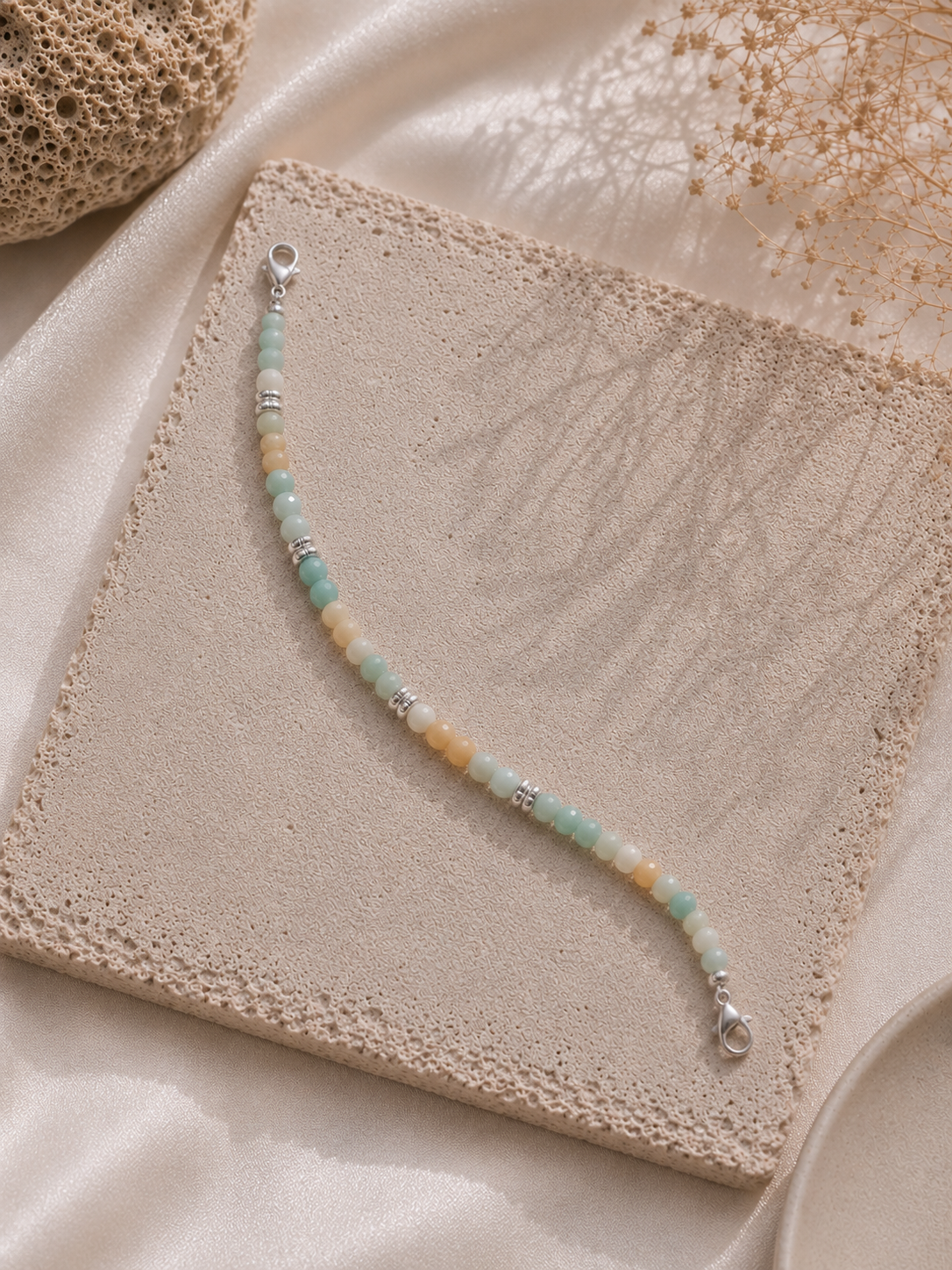 HAT BAND - AMAZONITE EARTH STONE