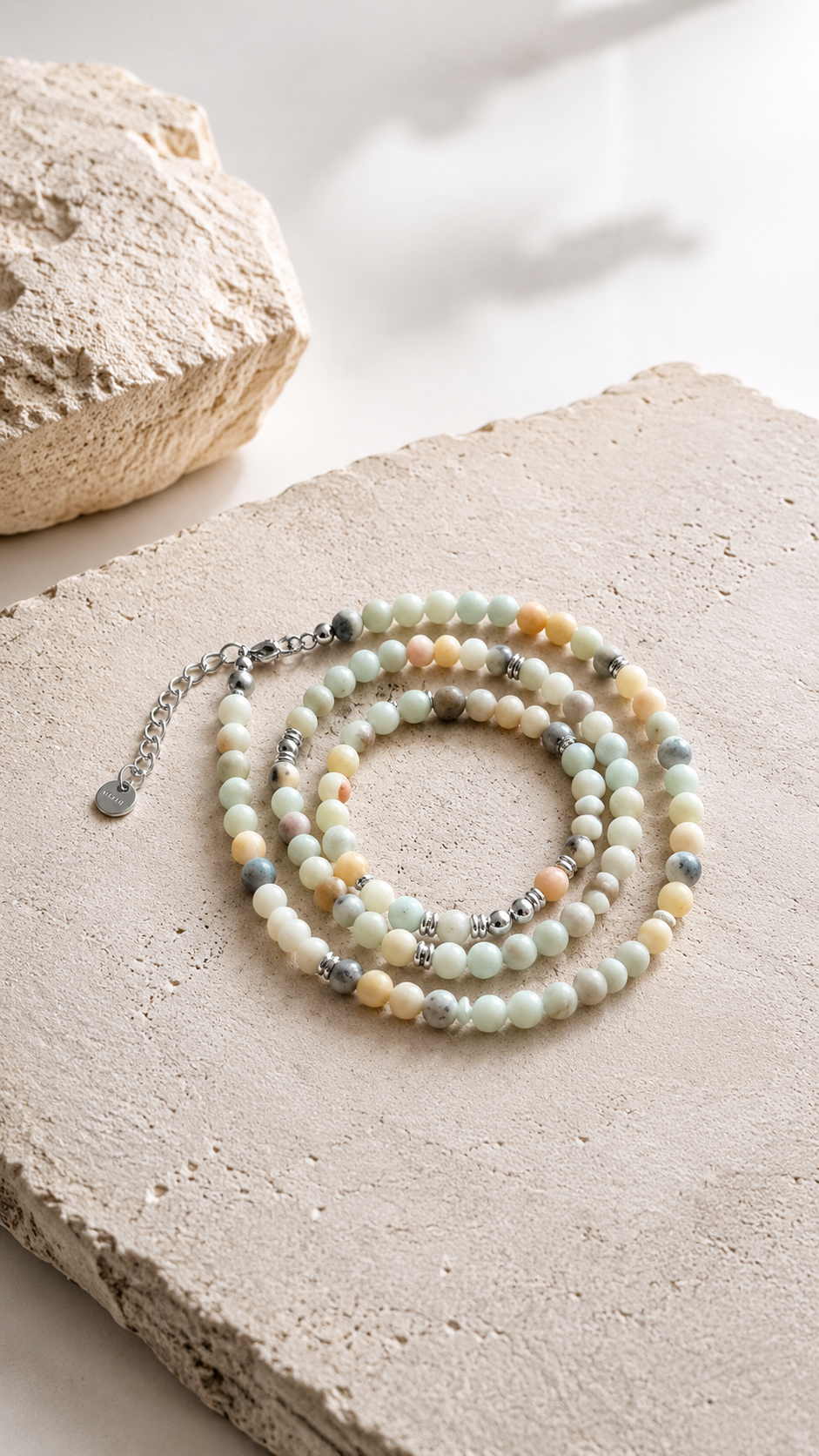 AMAZONITE MANA NECKLACE