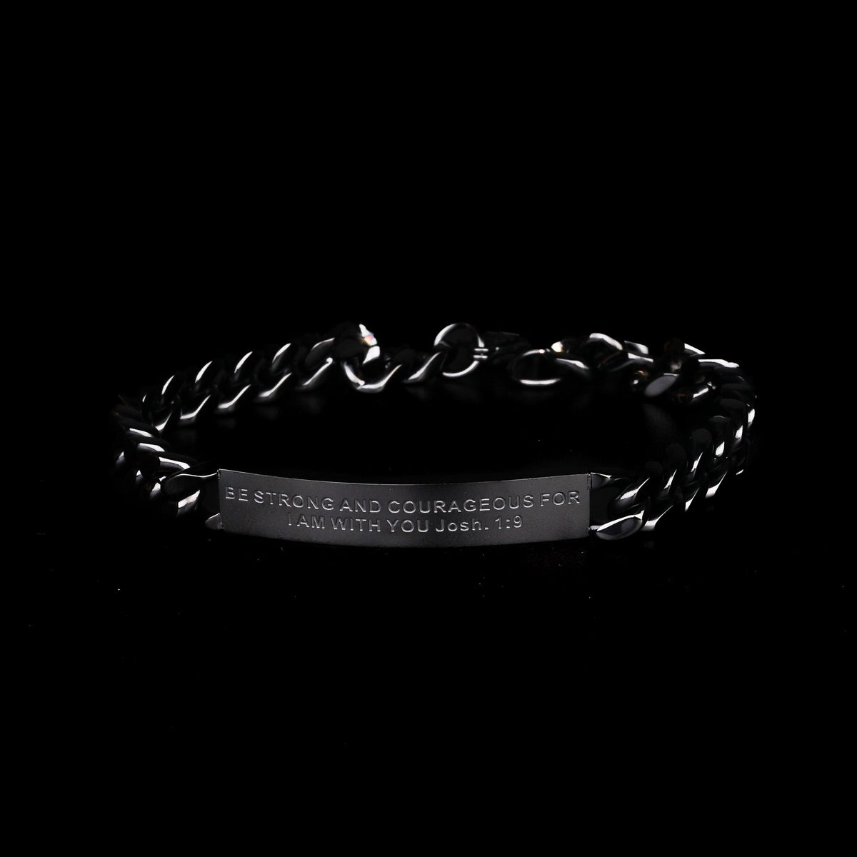 black mens chain bracelet