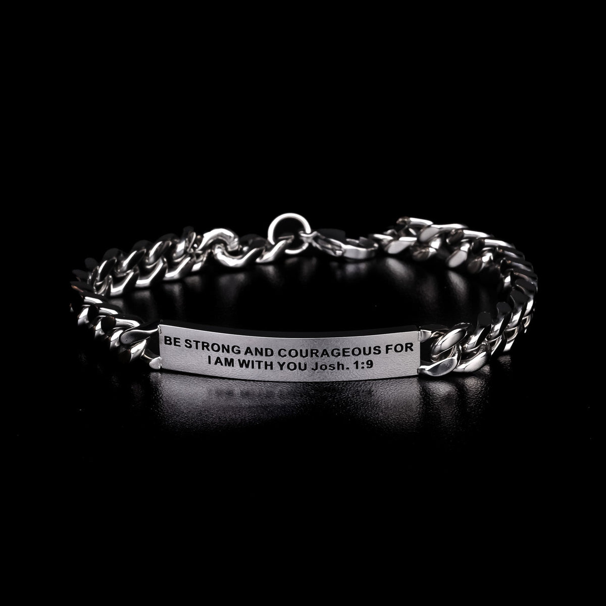 silver cuban link bracelet for men