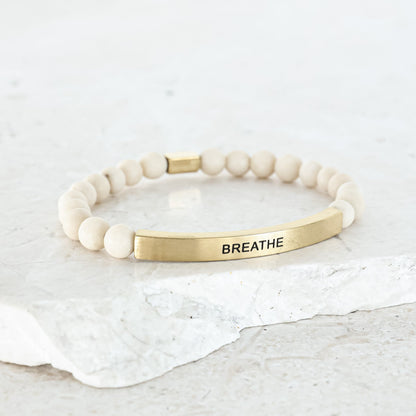 Inspiring message bracelet