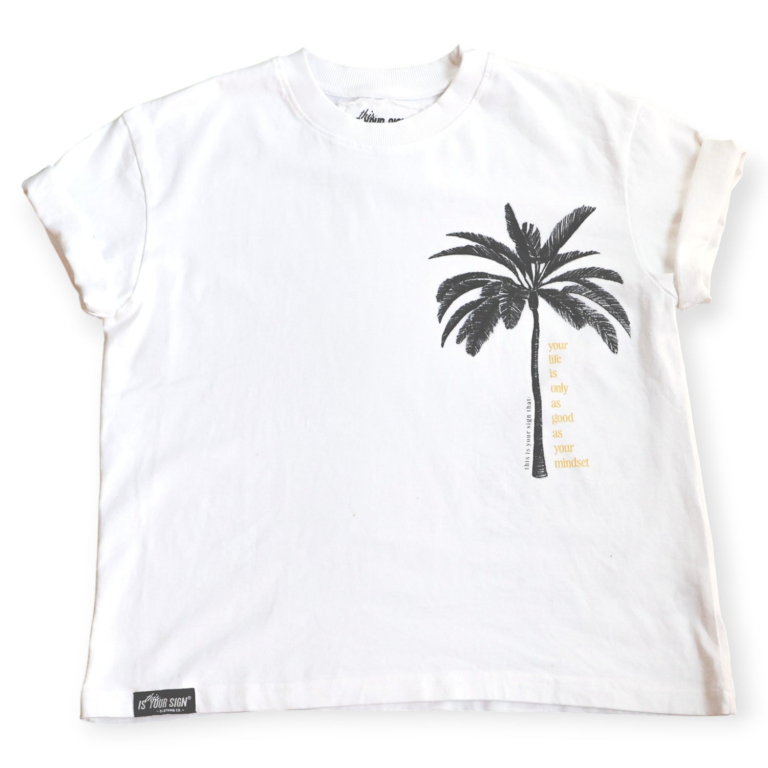 CHILL VIBES - CROP TEE