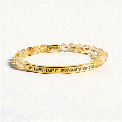 BONUS DROP: I WILL NEVER LEAVE YOU OR FORSAKE YOU deut 31:6