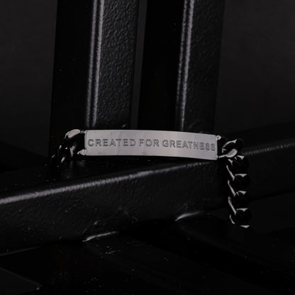 Inspirational engraved jewelry for men