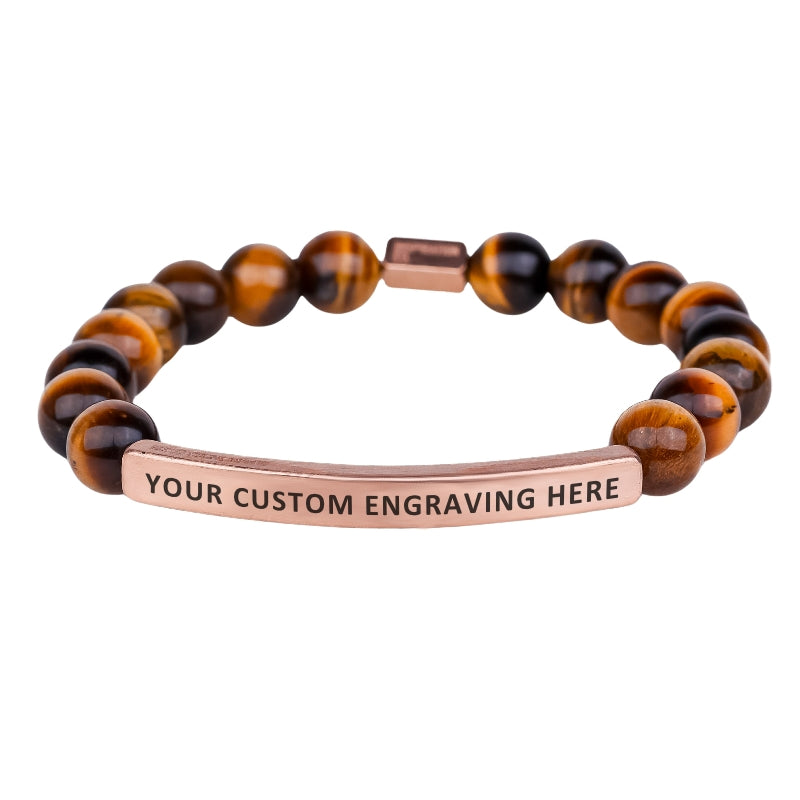 Tiger Eye Custom Bracelet