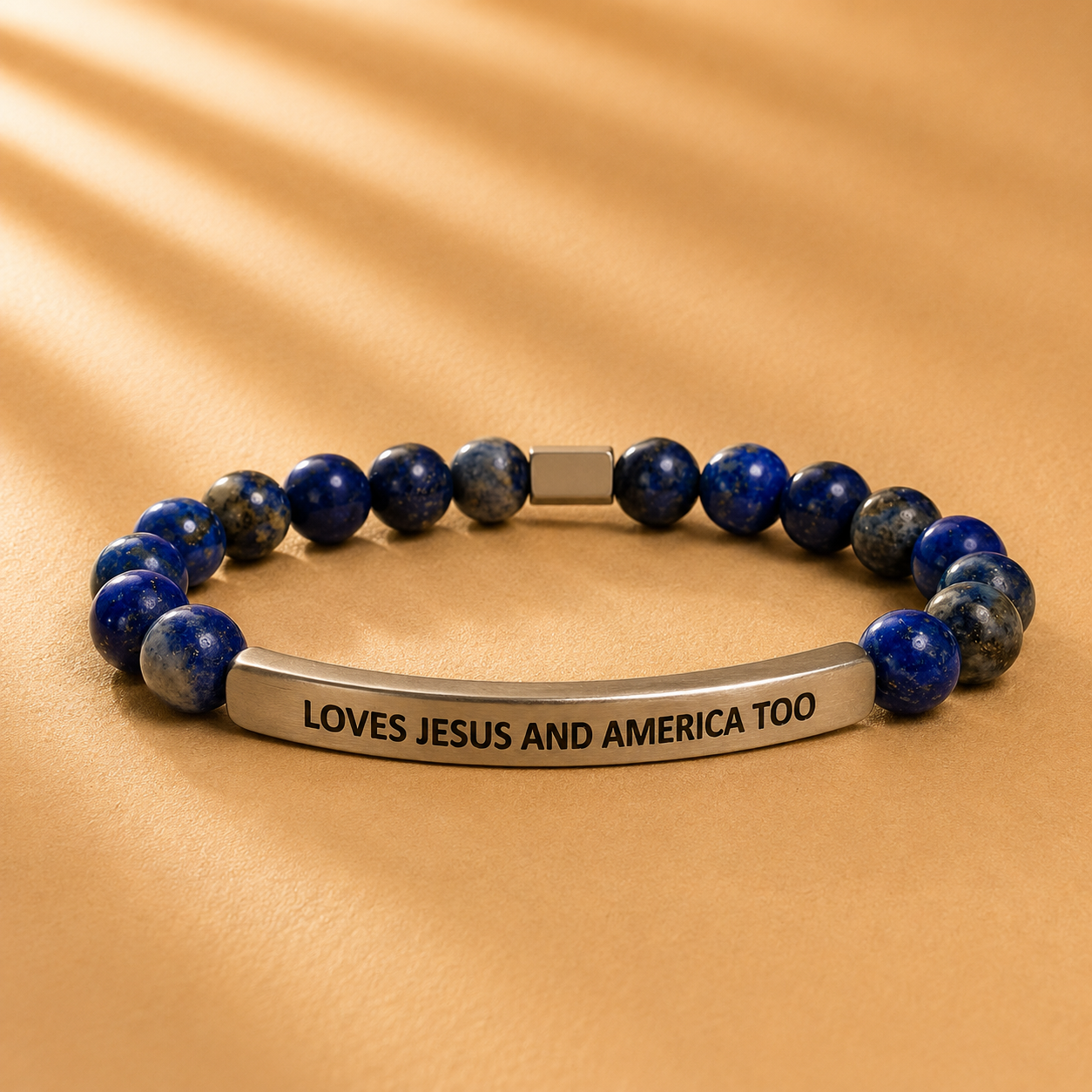 SPECIAL EDITION: LOVES JESUS AND AMERICA TOO (only 250 bracelets available)
