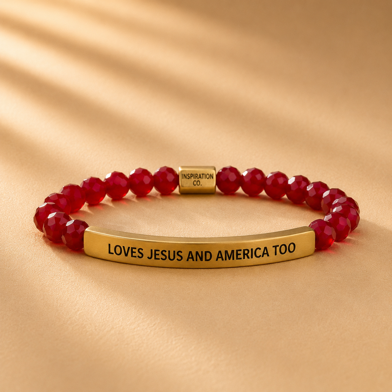 SPECIAL EDITION: LOVES JESUS AND AMERICA TOO (only 250 bracelets available)