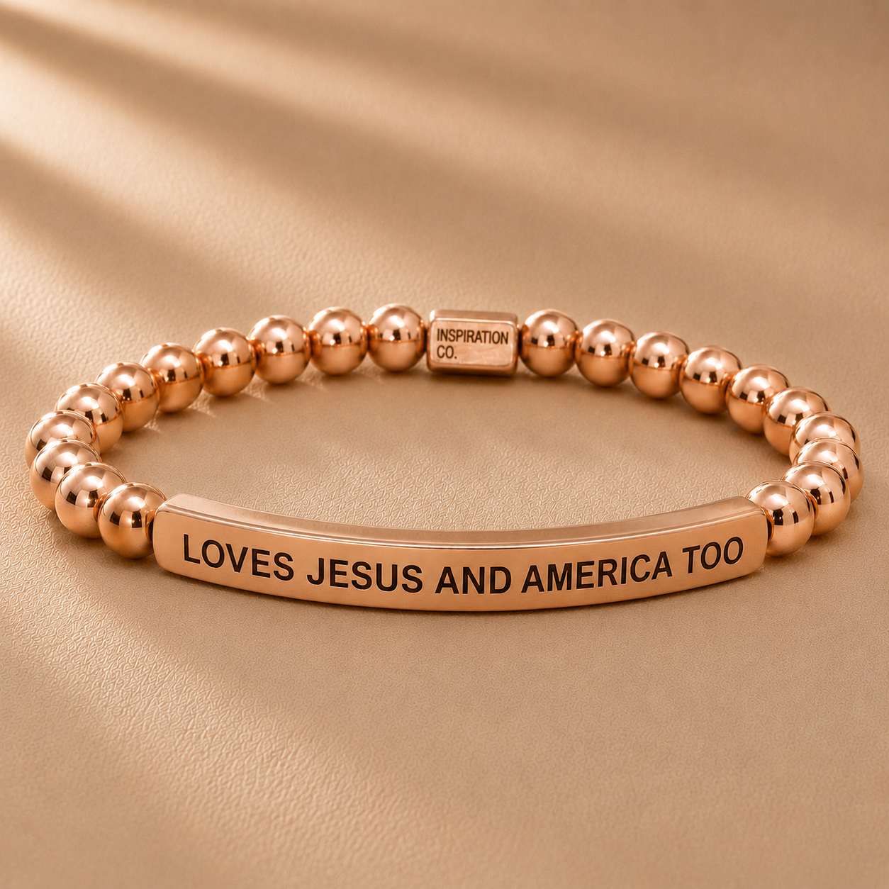 SPECIAL EDITION: LOVES JESUS AND AMERICA TOO (only 250 bracelets available)