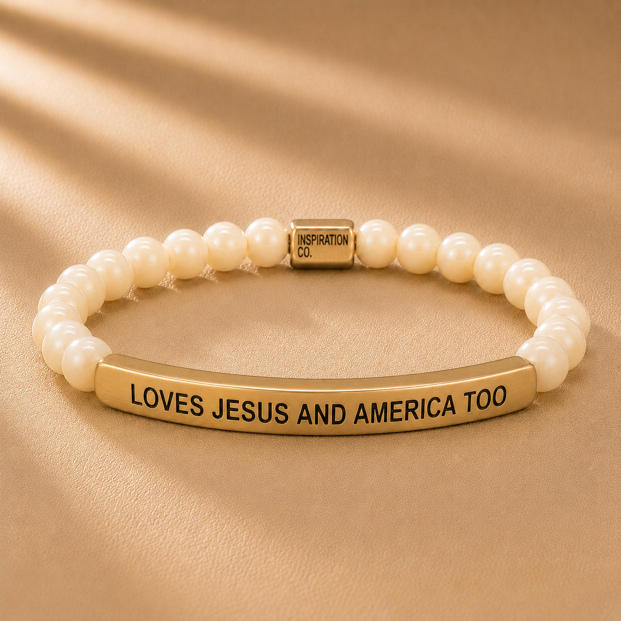 SPECIAL EDITION: LOVES JESUS AND AMERICA TOO (only 250 bracelets available)