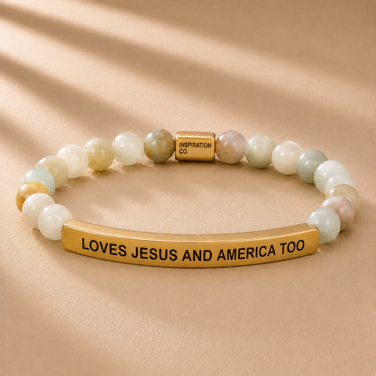 SPECIAL EDITION: LOVES JESUS AND AMERICA TOO (only 250 bracelets available)