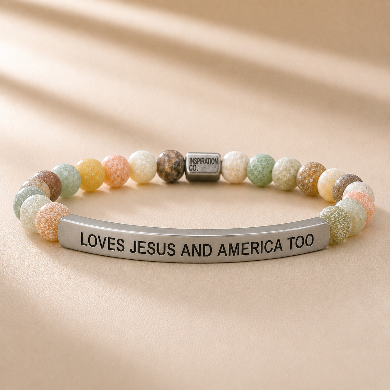 SPECIAL EDITION: LOVES JESUS AND AMERICA TOO (only 250 bracelets available)