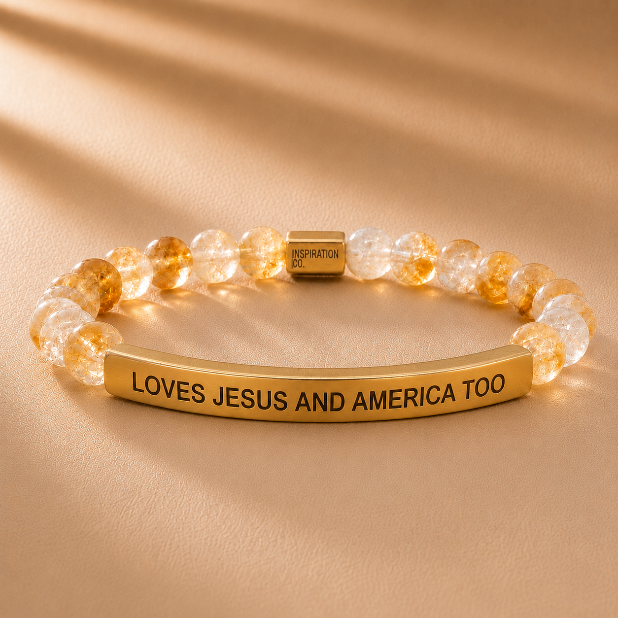 SPECIAL EDITION: LOVES JESUS AND AMERICA TOO (only 250 bracelets available)