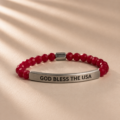 SPECIAL EDITION: GOD BLESS THE USA (only 250 bracelets available)