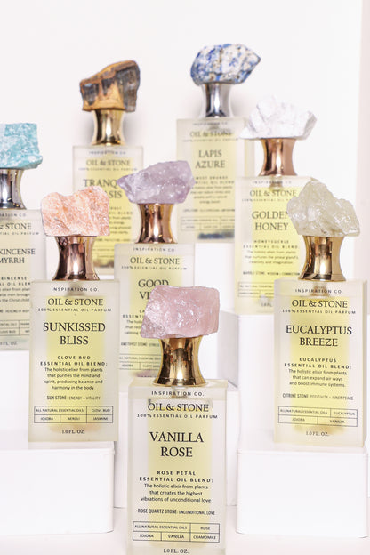 TRANQUIL OASIS / VETIVER ZEN- TIGERSEYE PREMIUM OIL PERFUME