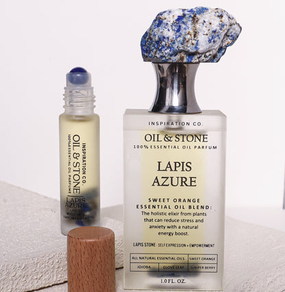 LAPIS AZURE - BLUE LAPIS STONE PREMIUM OIL PERFUME