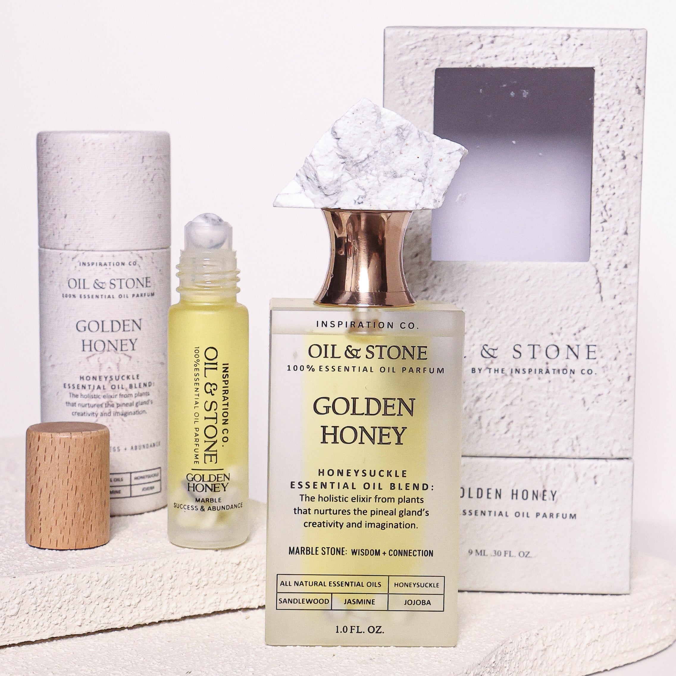 GOLDEN HONEY - MARBLE PREMIUM OIL PERFUME