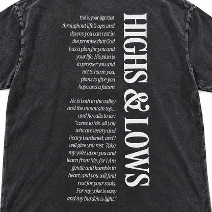 HIGHS AND LOWS - TEE