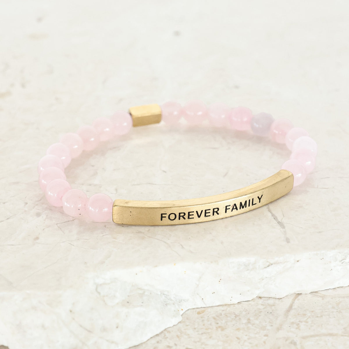 Beaded meaningful bracelet