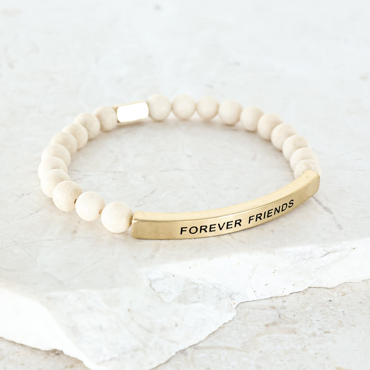 Inspirational engraved bracelet