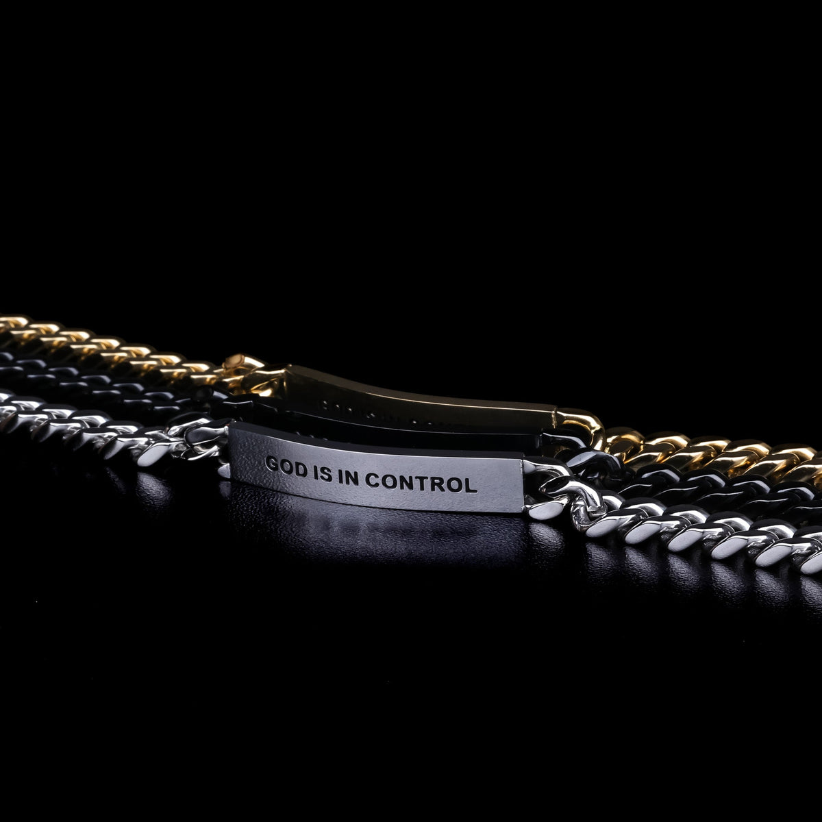 engraved christian bracelet for men