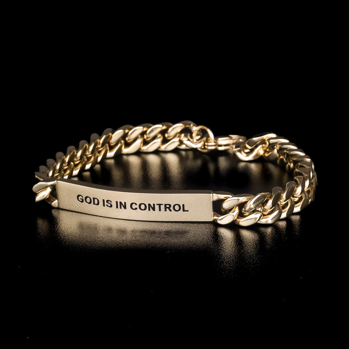 gold cuban link bracelet for men
