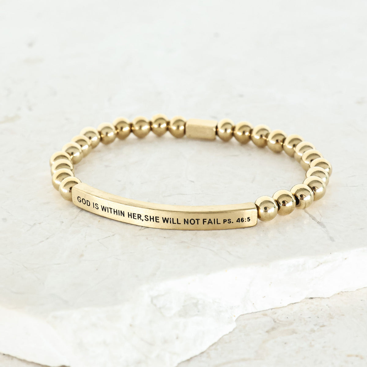 engraved bible scripture bracelet