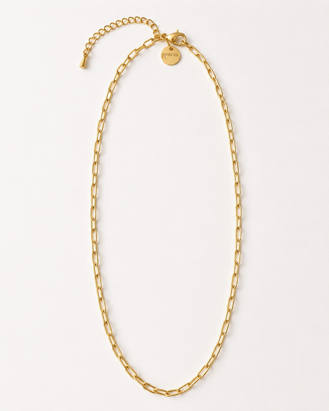 PAPERCLIP CHAIN NECKLACE