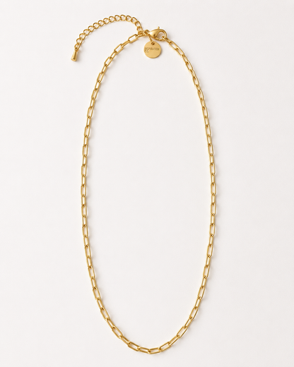 PAPERCLIP CHAIN NECKLACE
