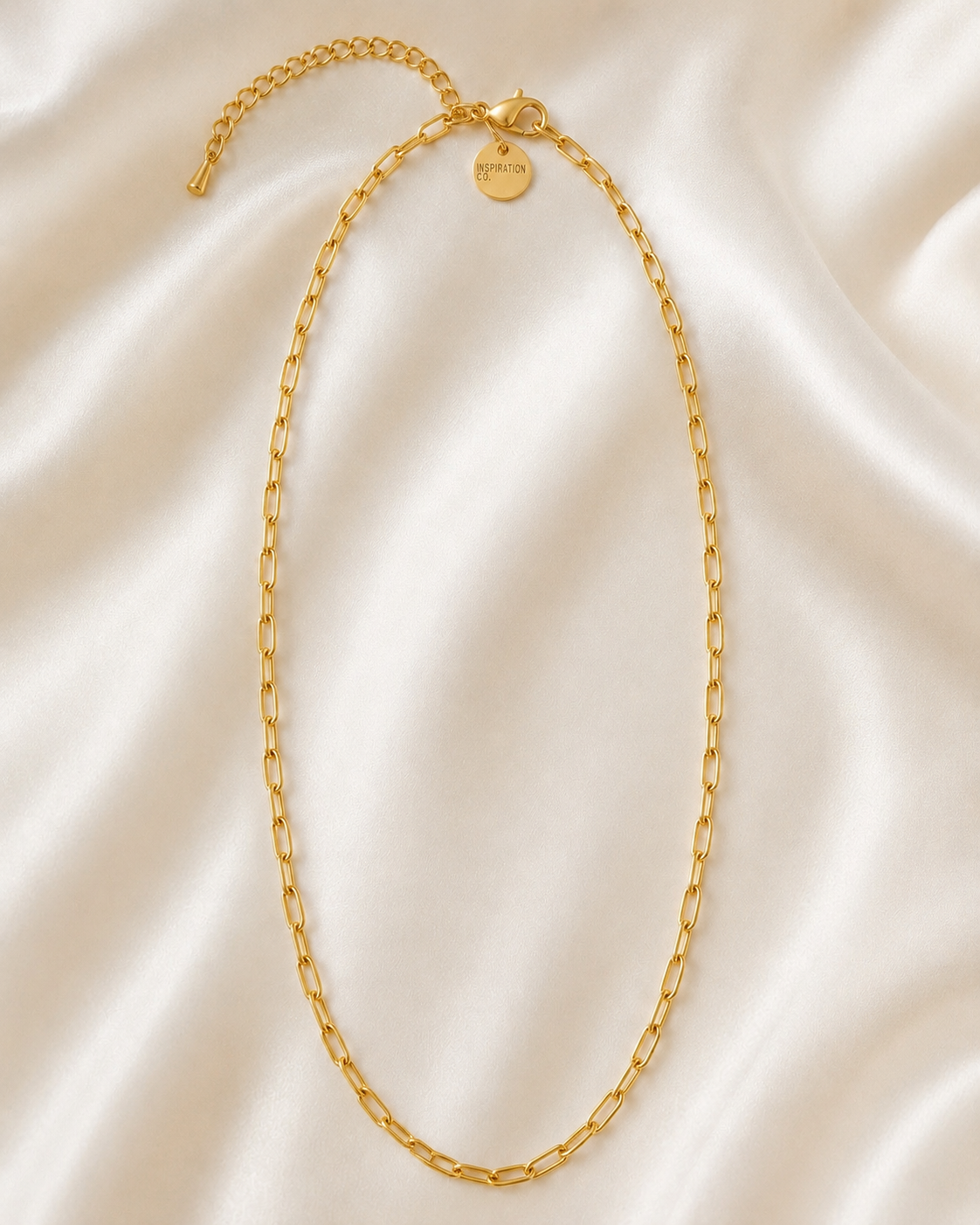 PAPERCLIP CHAIN NECKLACE