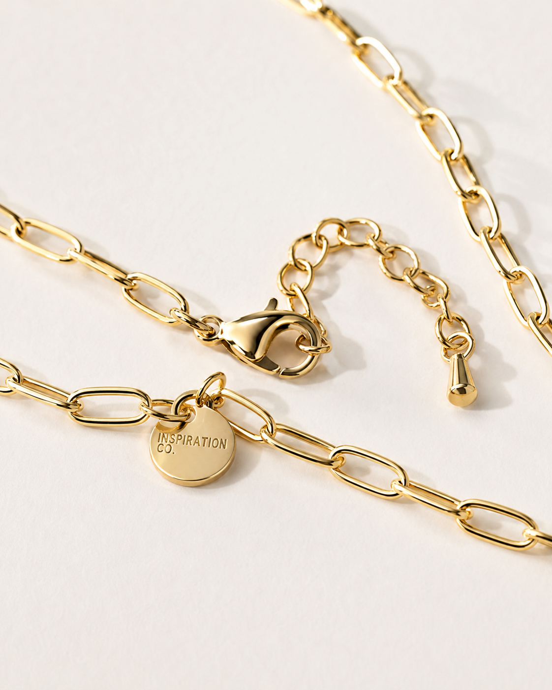 PAPERCLIP CHAIN NECKLACE