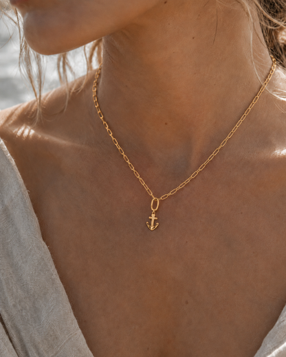 PAPERCLIP CHAIN NECKLACE