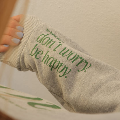 HAPPY IS THE NEW RICH - CREWNECK