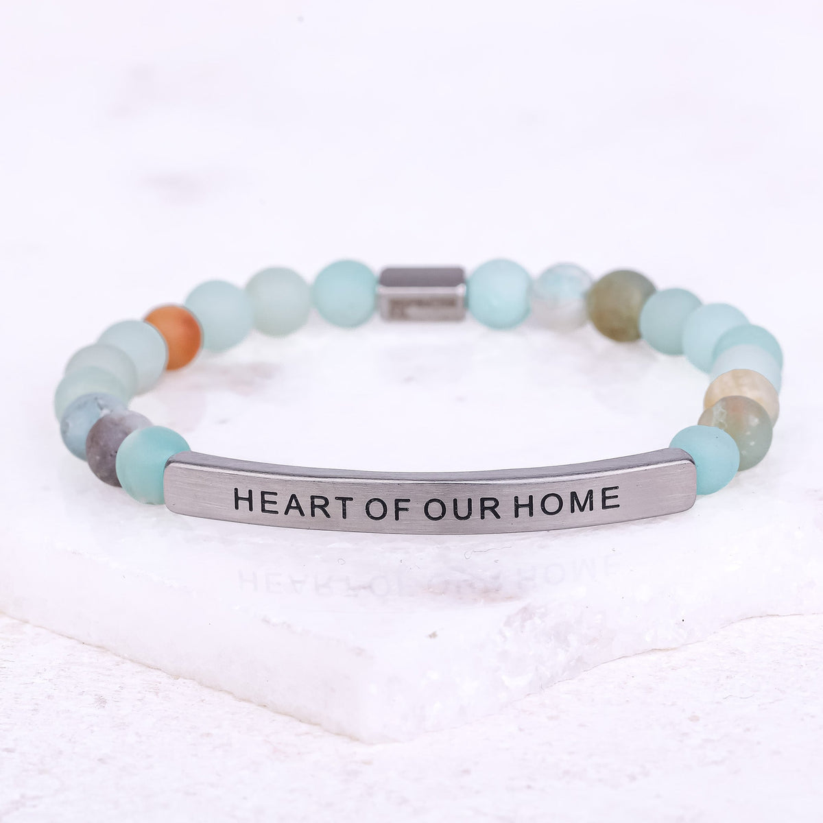 turquoise stone beaded bracelet