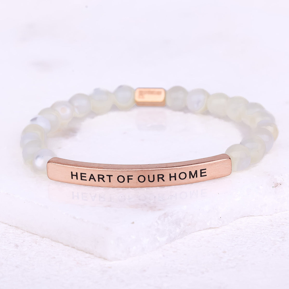 pearl beaded bracelet made in usa