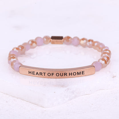 meaningful engraved bracelet