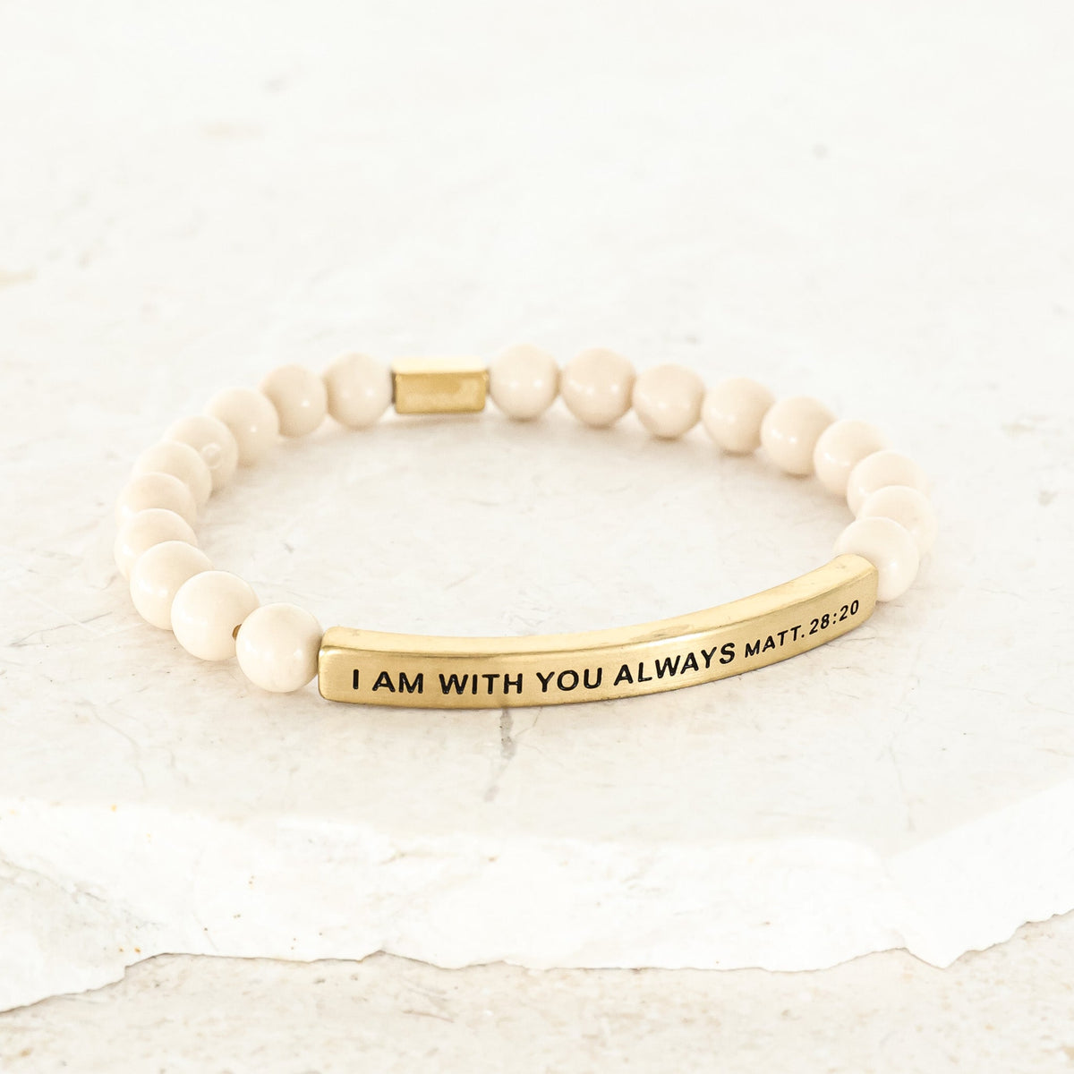 engraved meaningful bracelet