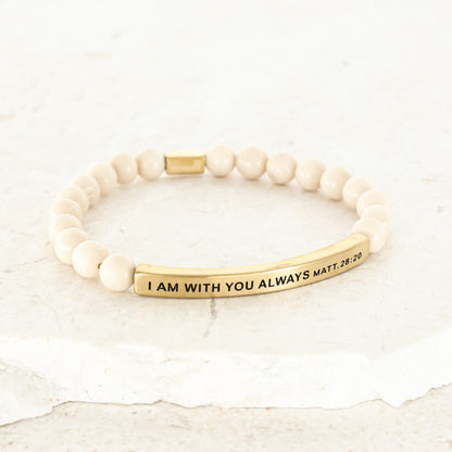 engraved meaningful bracelet