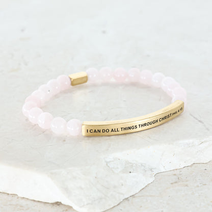 gemstone bracelet made in usa