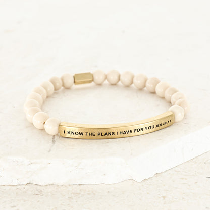 engraved message bracelet