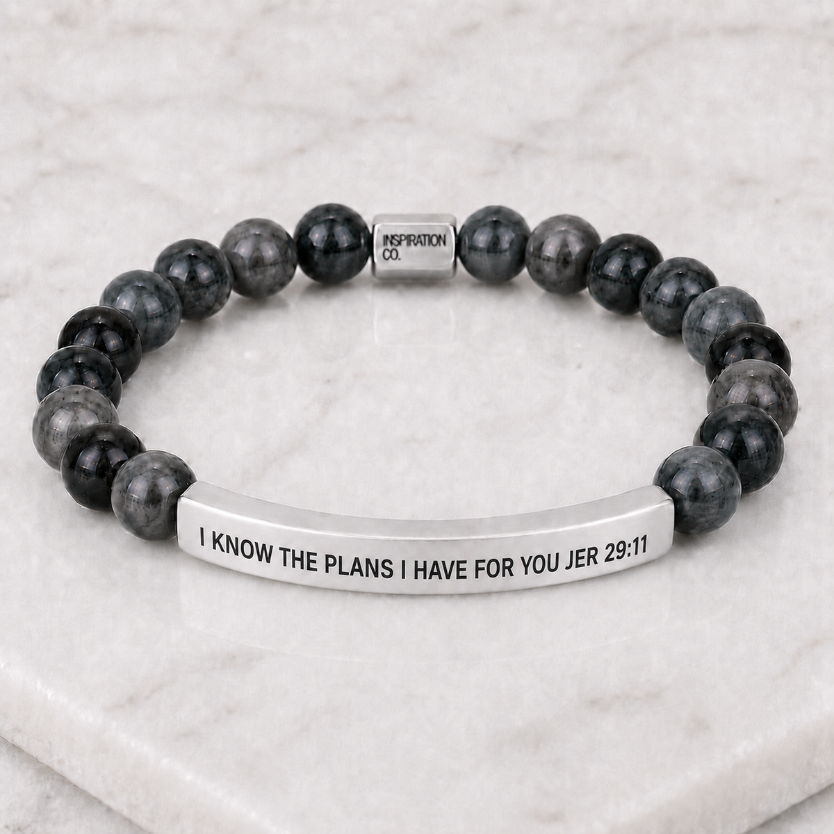 stone beaded bracelet
