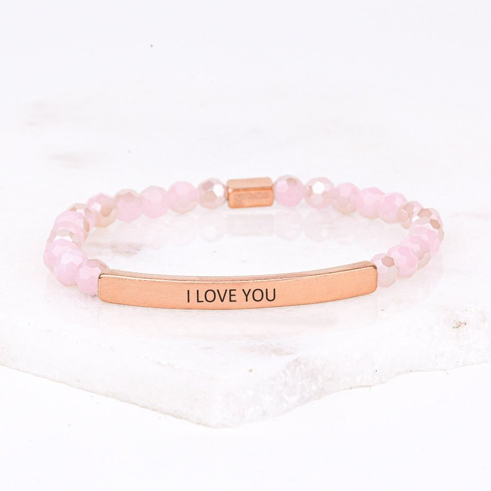 engraved bracelet for couples