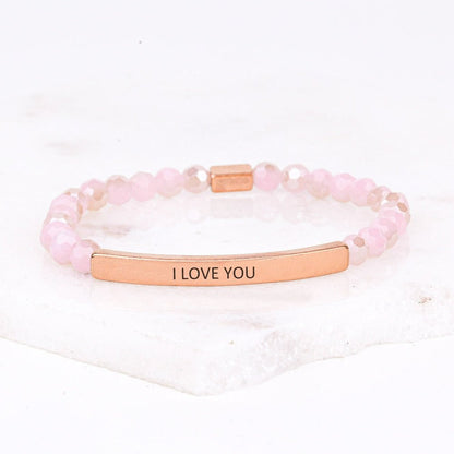 engraved bracelet for couples