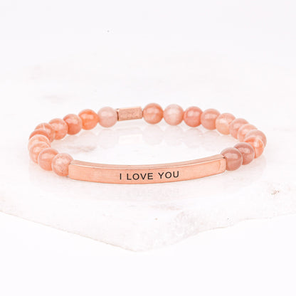 meaningful engraved bracelet