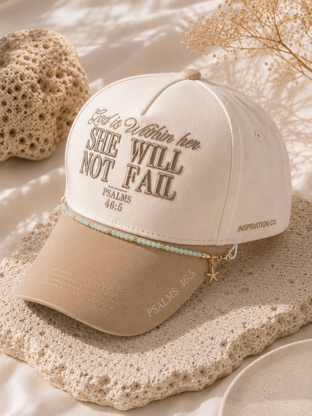 HAT BAND - JADE EARTH STONE