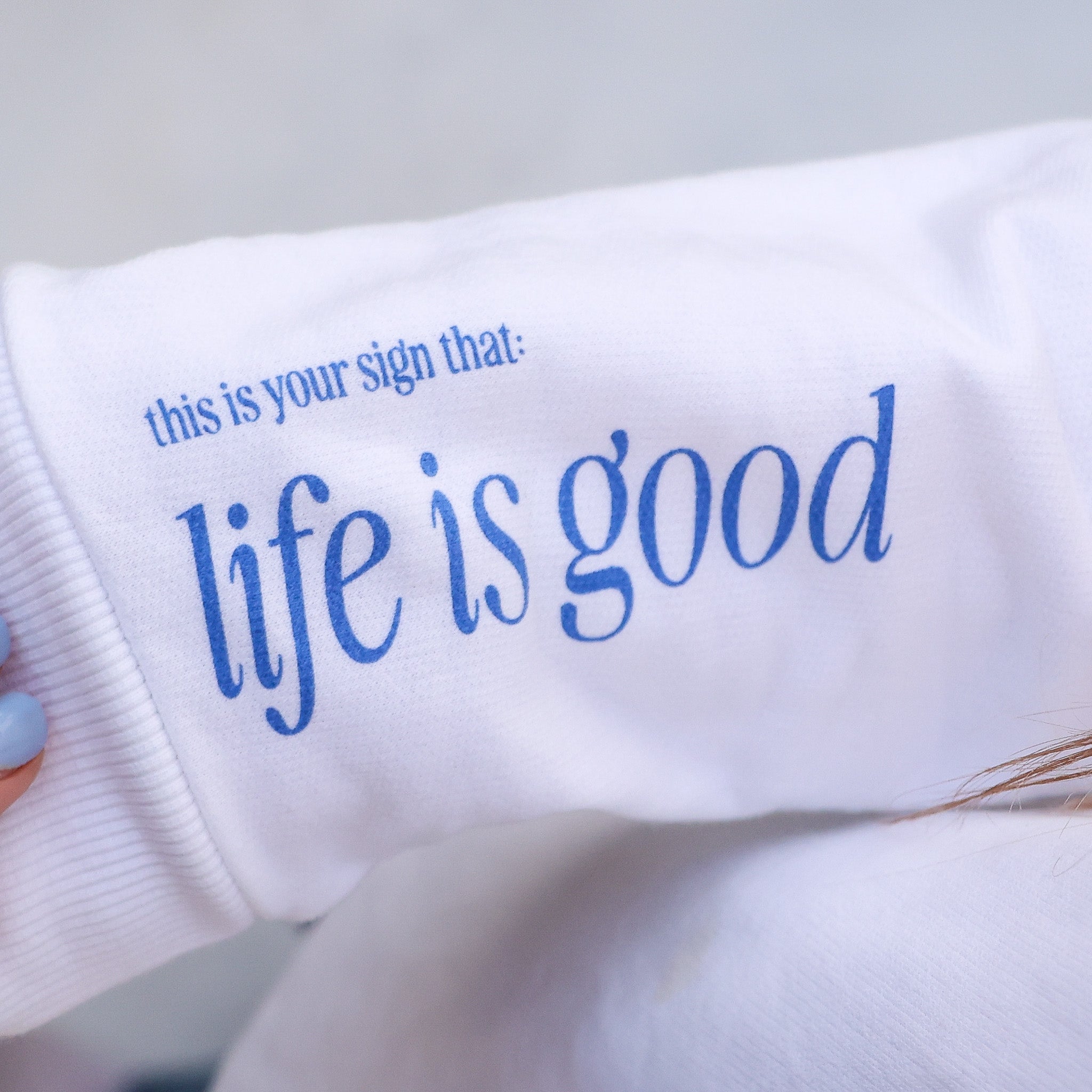 LIFE IS GOOD / MORE FRUITS - CREWNECK