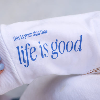 LIFE IS GOOD / MORE FRUITS - CREWNECK