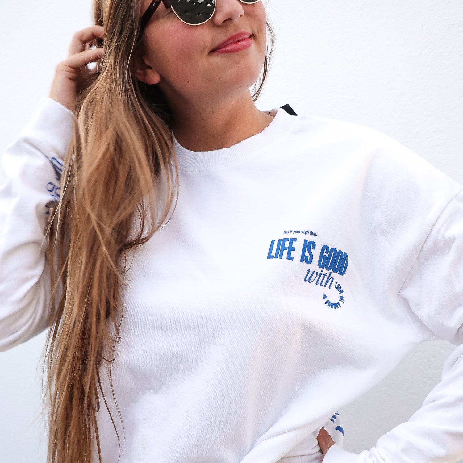 LIFE IS GOOD / MORE FRUITS - CREWNECK
