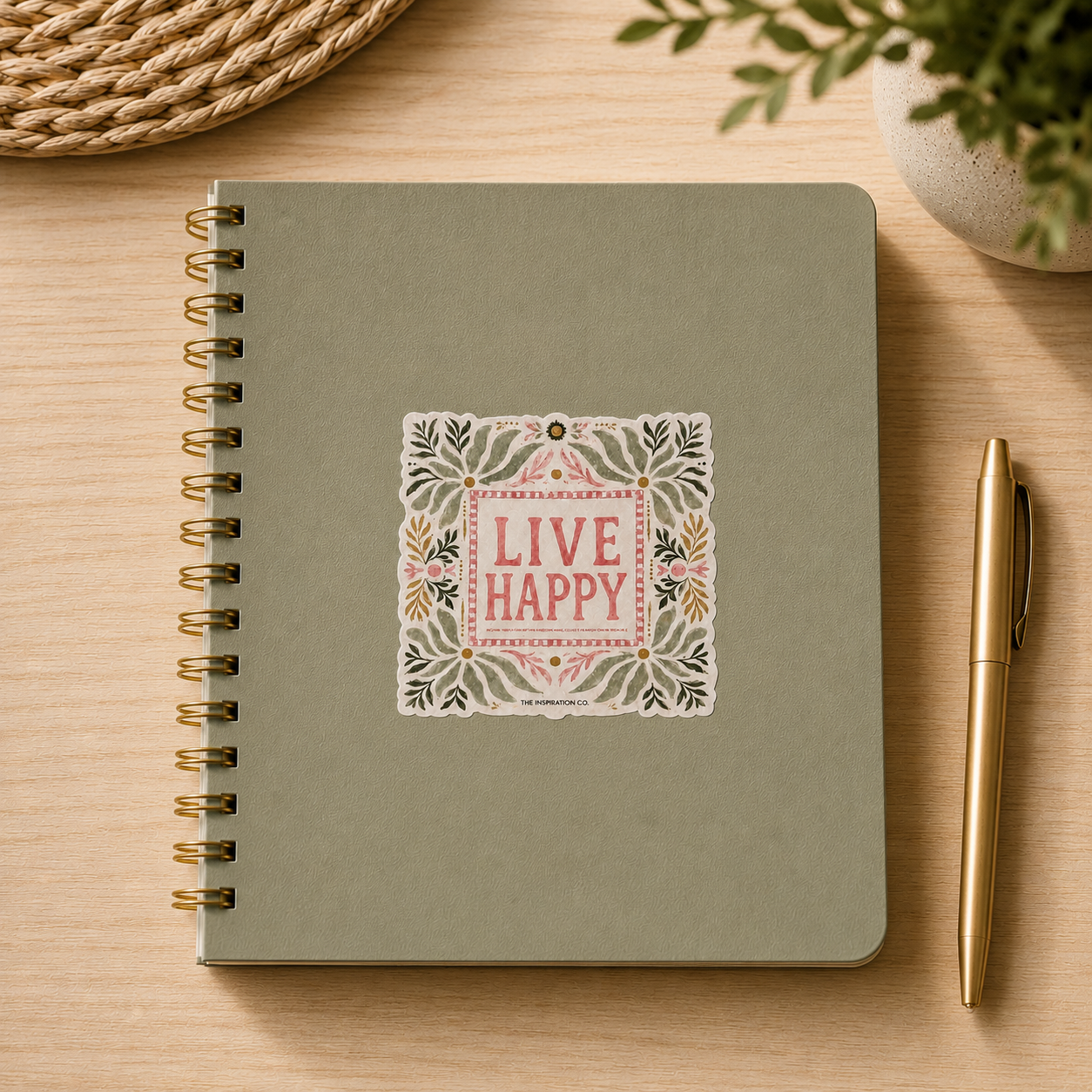 STICKER - LIVE HAPPY